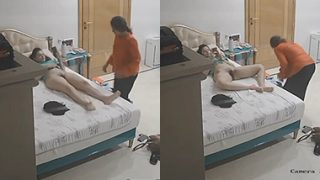 Sexy Girl Pussy To Another Girl Waxing CCTV Secretly Porn