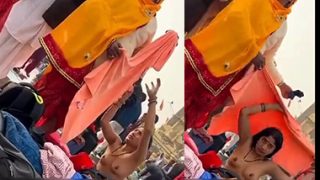 Desi Bhabhi Bath Outdoor Changing Clothes Recorded Porn