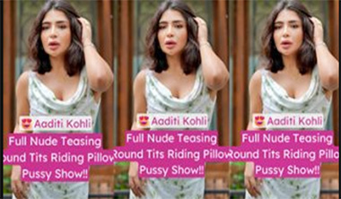 Insta Influencer Aaditi Kohli Viral Nude Videos